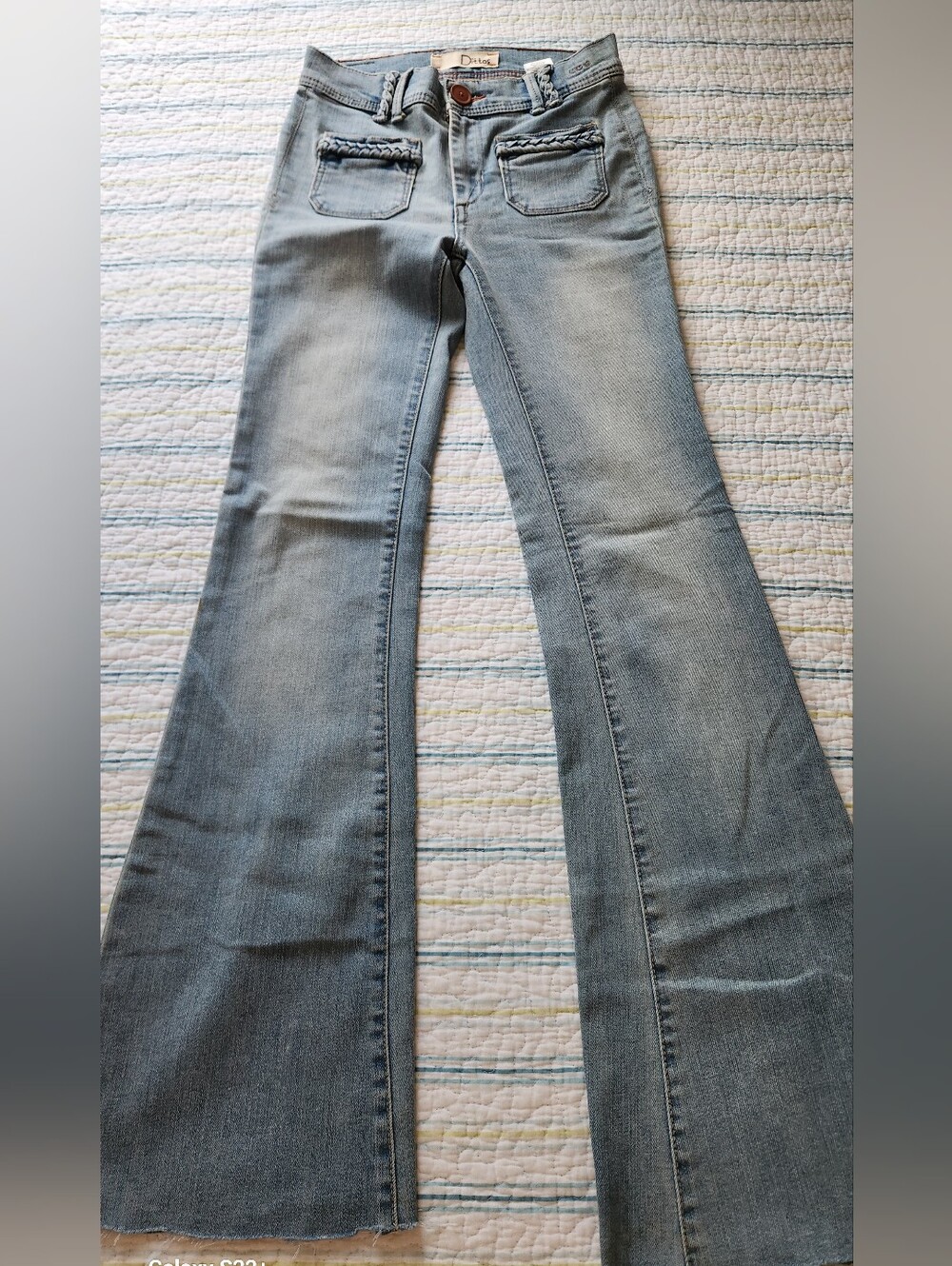 Dittos Light Blue Denim Flared Jeans